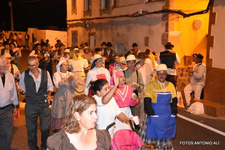 Romería del Pilar en el Valle de los Nueve Alto en octubre de 2018 (Foto Antonio Alí)